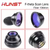 HUNST F-theta Scan Lens Mount M85x1 1064nm Field Lens 50-400mm F80-525mm for YAG Optical Fiber Laser Marking Machine SpareParts