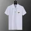 Klassieke herenpolo shirt zomer casual polo mode geborduurd gedrukt poloshirt hoogwaardige korte mouwen T-shirt 90115