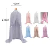 Baby Canopy Tent Mosquito Net Bed Curtain Baby Crib Netting Cot Hung Dome Girl Princess Children Play Tent Kids Room Decoration240327