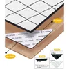 Bath Mats Rug Tapes 4/8PCS Dual Sided Adhesive Removable Stopper Non-Slip Prevent Curl For Hardwood Floors Grip Carpet Corners