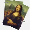 MaxRenard 10*15cm 150 Pieces for Adults Jigsaw Puzzles Da Vinci Mona Lisa Paper Assembling Painting Art Puzzles Toys for Gifts