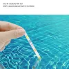 9 en 1 pH Breats de test pour aquarium / aquarium / piscine / Spa Qualité de l'eau 50 PCS / Bouteille Chlore / Ph / Bromine Mesure Papier