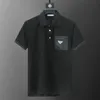 Klassieke herenpolo shirt zomer casual polo mode geborduurd gedrukt poloshirt hoogwaardige korte mouwen T-shirt 90115