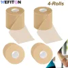 4-ROLLS Athletic Pre Lundage Wrap Tape ، شريط رياضي Enderwrap Foam ، شريط رياضي سبورتي