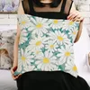 Pillow Hidden Zipper Pillowcase Elegant Floral Print Throw Set Soft Durable Covers For Home Decor Exquisite Patterns