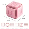 1pcs Six-Side Seal Stamp Kids Educational Stamper Teaching Children Pinyin Revised Seal