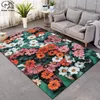 Carpets Style Européen Fleur de haute qualité Tapis 3d pour le salon tapis de chambre à coucher antidérapant tapis de mode de mode.