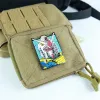 Gundam Metal Patch Anime Mobile Suit Tactical Militar Warrior Clenge DIY Patches para mochila de roupas decorar