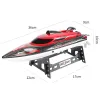 25 km/h RC boat high speed speedboat 2.4G radio remote control electronic toy ship water game gift for children birthday kids
