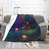 Dekens Sky Children of the Light Digital Painting Alle maten Soft Cover Deken Deken Decor Beddengoed