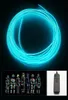 Neonskylt Flexibel 10 färger LED -strip ljus för 300 cm El Wire Rope Tube Cold Lights Glow Party Auto bildekoration med 12V inver2843069