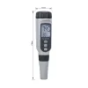 Professioneller pH -Messgerät Stifttyp Wasserqualität Tester Acidometer pH -Säuregehalt für Aquarium Acidimeter Wasser messen pH818