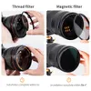 K F Concept Magnetic HD Cpl Nanox Camera Filter med lins Cap Circular Polarizing Multilayer Coatings 52mm 58mm 62mm 67mm 240327