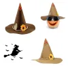 Spaventapasseri Cappello Spaventapasseri Accessorio Wizard Hat Cappello per adulti Domani per la festa di cosplay in costume di Halloween