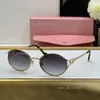 Glasses Luxury Mui Sunglasses Womens Designer High Quality Oval Sun Retro Small Round Sunglass New Product Prescription Sungla