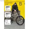 Fahrräder Herren falten Mountainbike Erwachsene Arbeit Fahrrad Fußgänger Fahrrad Jugend Frauen Pedal Pendlerbike L48