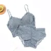 Underwear Sexy Cutout Bra Push Up Silk Bralette Set Lingerie Set Bra And Panty 2 Piece For Women Lenceria Sexys Para Mujer Fina