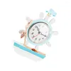 Wall Clocks 1Pc Fashion Home Desktop Clock Bedside Table Craft Random Color