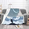 Couvertures couvertures en flanelle Visitez H Cozy Soft Fleece Bedpread