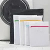 Tvättväskor Underkläder Mesh Foldbar Easy-Carrying för reseanvändning hem dagligen