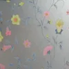 Window Stickers Morning Glory Film Glass Sticker Static Lime Free Privacy Frowed Opaque Balcony Badrum Heminredning 45/50/60/70/80 100 cm
