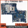 Carte mère 720266501 720266601 720266001 Livraison gratuite pour HP Envy 17 17j Liptop Motherboard 6050A2549801MBA02 100% Fot