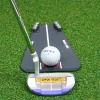 Acryl Golf Practice Tutor Portable Golf Putting Mirror Training Tools for Beginners Kids volwassenen golftraining assistent