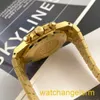 Zwitsers AP pols horloge Royal Oak Series 26331ba oo.1220ba.01 Bekijk blauwe plaat 41 mm automatisch mechanisch complete set