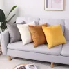 Pillowcase Gold Cushions Home Decorative Throw Pillows Green Wine Sliver Grey Purple Cushions for Sofa Couch Bedroom