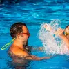 Louilles de lunettes à corde en mousse flottantes Chaîne de la chaîne de natation ajusté Eau de nage de lunettes flottantes Lunets de corde de corde