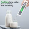Habotest Anında Okuma Et Termometresi Dijital Mutfak Yemek Yemek Şeker Termometresi Yağ Derin Kızartma Barbekü Izgara Termometresi