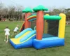 4,5 mlx3mWX2.5mH ​​(15x10x8,2 stóp) Slajd woda nadmuchiwany dom odbicia dla dzieci Outdoor Garden Game Bouncer Castle Jumper Bouncy Slides Park