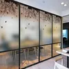 Adesivos de janela filmes de privacidade pássaros estáticos se apega sem cola tratamentos de flores decorativas coberturas de vidro adesivo de vidro para casa