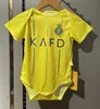 2024 Club Baby Wear Pedri Ronaldo Haaland Mbappe può essere personalizzato, adatto per i bambini da 3 a 18 mesi