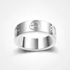 Van Bracelet Cartr Titanium Steel High Quality Internet Celebrity Couple Couple Ring Version haut de gamme Mâle et Femelle Ring Antigique et non FADING