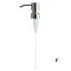 Liquid Soap Dispenser Pump Lotion Head Bathroom Hand Replace Shampoo Nozzle For