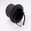 Mago di cappello a top nero eseguito con cappelli per capelli a cerchio per le esibizioni del palcoscenico di magia per le esibizioni di Fedora Cappello per adulti per bambini