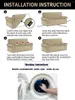 Stolskydd motståndskraftig soffa täckning för vardagsrum geometriska svartvitt grå husdjursvinkel l-formad 1 uppsättning