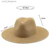 Chapeaux à bord large chapeau de seau 10 cm Brim Womens Summer Panama CHAPEURS BROP BIRM SORN CHAPE SORN CHAPE DE PLACE POUR MEN FOCHIE UPF UV PROTECTION FEDORAS CAP POUR VOYAGE Y240409