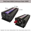 Pure Sinove Wave Falter 2000 W 1000W 1600W 12V 24 V 48V AC 220V 50 Hz 60 Hz Power Falter Home Can Converter Energia słoneczna