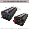 Pure Sine Wave Inverter 2000W 1000W 1600W 12 В 24 В 48 В переменного тока 220 В 50 Гц 60 Гц мощный инвертор Домашний автомобиль Солнечная энергия