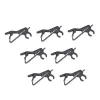 3x/5x/10pcs Microfone de metal clipes de lapela para microfone de lapela Lavalier, acessórios de microfone fotográficos do estúdio fotográfico