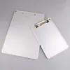 C5AE Portable A4/A5 Aluminum Alloy Writing Clip Board Antislip File Hardboard Paper Holder for Office School Stationery Supplies