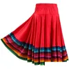 Gonne femminile floklorico gonna da danza flamenco spagnolo colorf grande swing long folkloric messicano perfork costume drop drop drop drop delivery dhju9