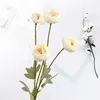 Decoratieve bloemen Langdurige kunstmatige realistische niet-vullende bruiloftsimulatie Dew Lotus Camellia Low For Home