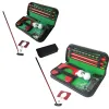 Set da golf putter mini kit di pratica dell'attrezzatura da golf con palla da putter staccabile, strumento di allenamento da golf