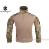 EmerGear G3 Tactical Combat Uniform Sets Camouflage Suits Herren im Freien Wargame Jagd -Training Hemd Hosen Mulitcam