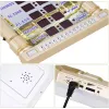 Digital Azan Mosquée Prayer Corloge Islamic Mosquée Azan Calendrier Muslim Prayer Mur Clock Alarm Ramadan Home Decor + Remote Control