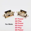 10pcs USB Jack de carregamento da porta do soquete do conector do carregador de plugue para Motorola Moto G9 G8 G7 G6 G5S G5 PLUS PLAY POWER POWER LITE