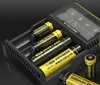 정통 Nitecore D4 DIGI 충전기 DIGICHARGER LCD 디스플레이 배터리 IMR 18650 26650 20700 21700 Universal Li- 이온 배터리 진전